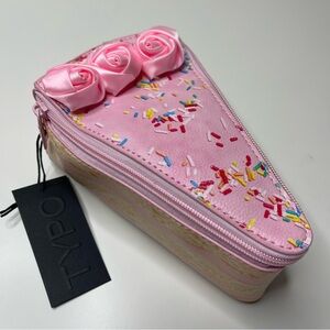 NEW Pink Birthday Cake Slice Pencil Case / Kawaii Zippered Pouch